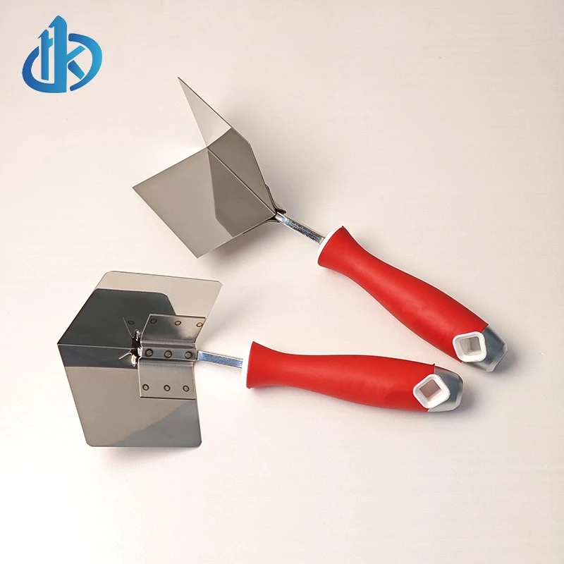 Corner Plaster Tool With Rubber-plastic Handle